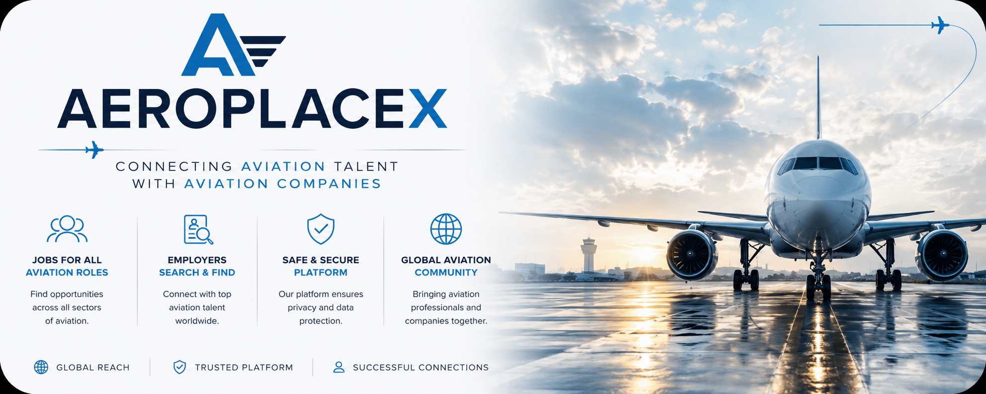 AeroPlaceX — connecting aviation talent with aviation companies